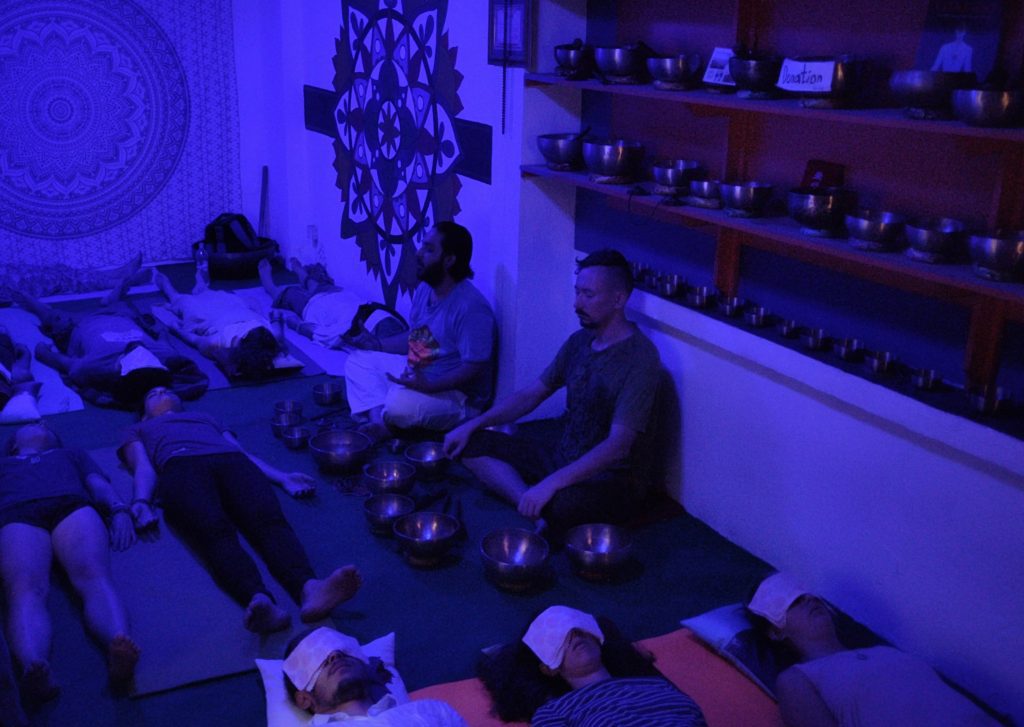 Ruslan Ocean Singing Bowls Meditation in Kathmandu, Nepal