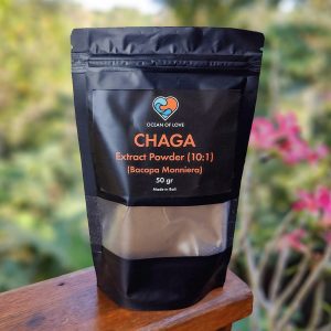Siberian Chaga Mushroom Extract Powder (10:1) (Inonotus Obliquus) (50 gr)