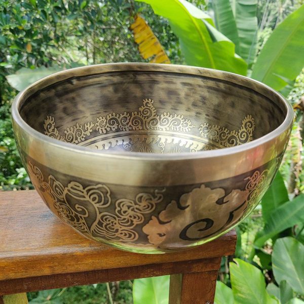 Sahasrara Mantra Singing Bowl - G (21 cm, 1.3 kg) - Image 2