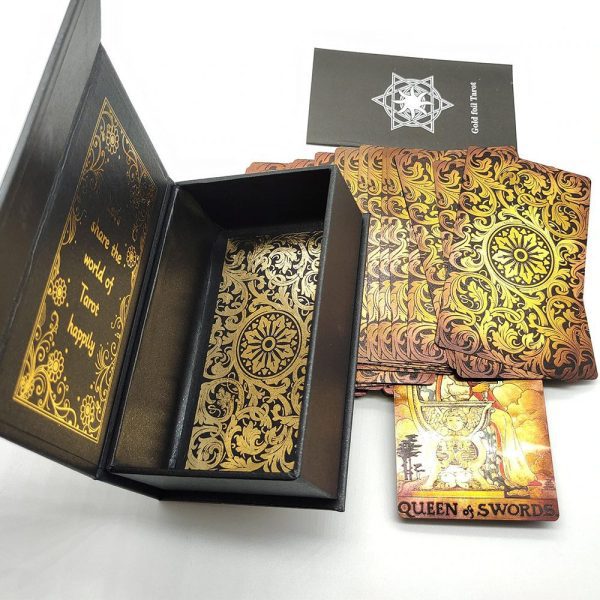 Nео Rider Waite Tarot Золотая Водонепроницаемая Колода Карт 2 — изображение 2