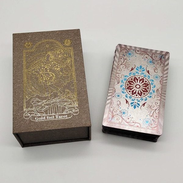 Neo Rider Waite Tarot Rose Gold Waterproof Card Deck - Image 2