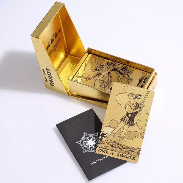 Gold Rider Tarot With Folding Box (12x7cm) - Image 2
