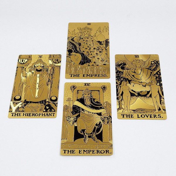 Gold Rider Tarot With Folding Box (12x7cm) - Image 5