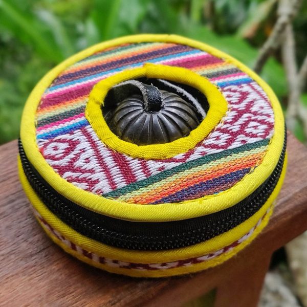 Fullmoon Black Bronze Tingsha (Tibetan Bells) (8 cm, 360 gr) - Image 3