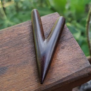 Wooden Kuripe Rapeh Applicator (Tamarind Wood)