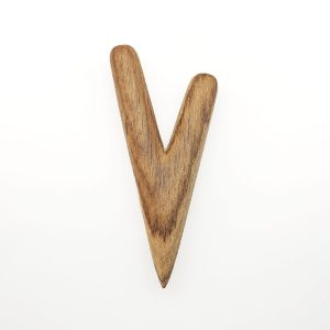 Wooden Kuripe Rapeh Applicator (Teak Wood)