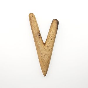 Wooden Kuripie Rapeh Applicator (White Tamarind Wood)