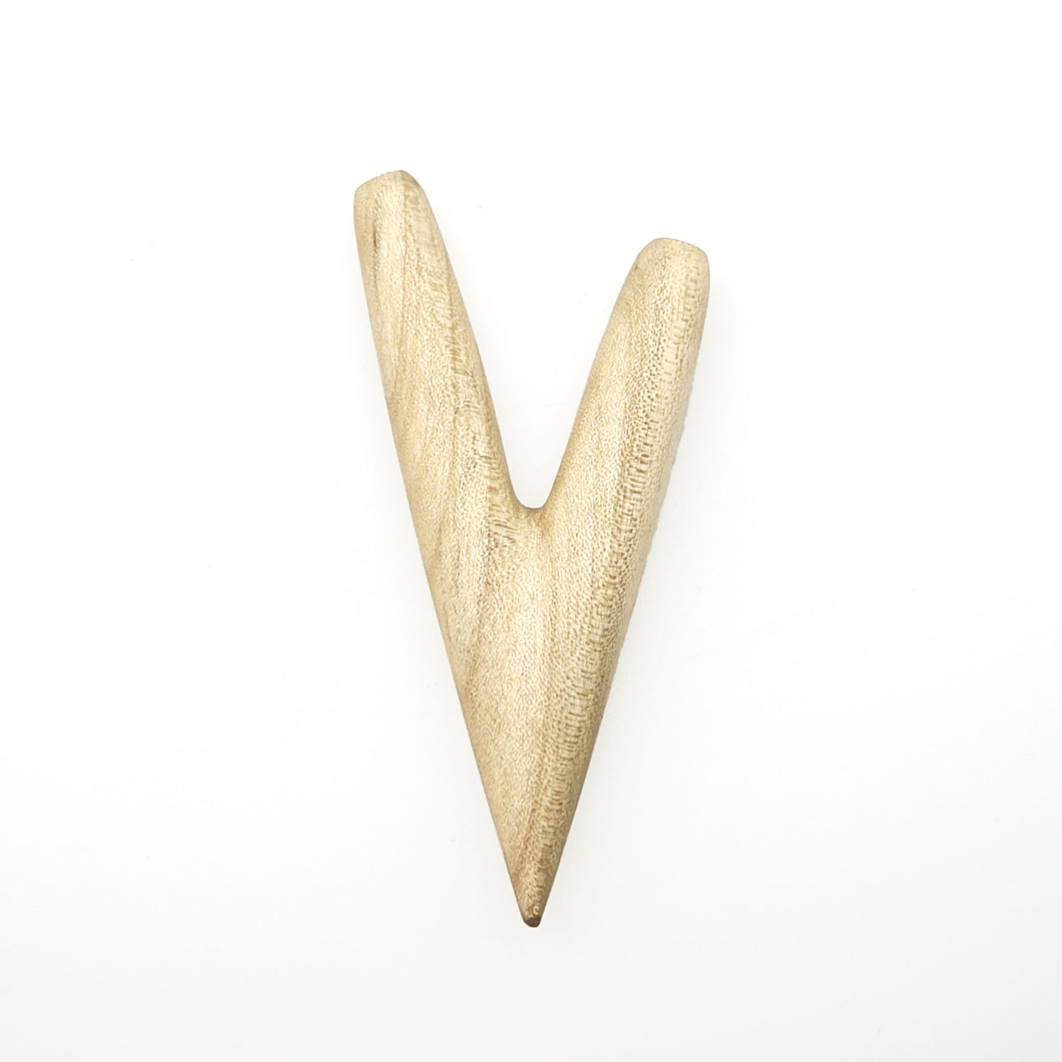 Wooden Kuripe Rapeh Applicator (Crocodile Wood)