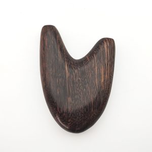 Wooden Kuripie Rapeh Applicator "Heart" (Tamarind Wood)
