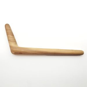 Wooden Tepi Pipe Simple Medium (Cemara Wood)