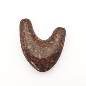 Panca Warna Stone Kuripe Rapeh Applicator "Heart"