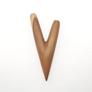 Wooden Kuripe Rapeh Applicator (Waru Wood)