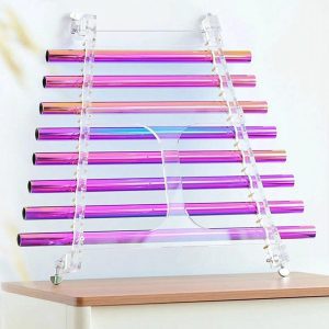 Titanium Purple Crystal Harp Large (8 Notes, 432 Hz, 1.95 kg)