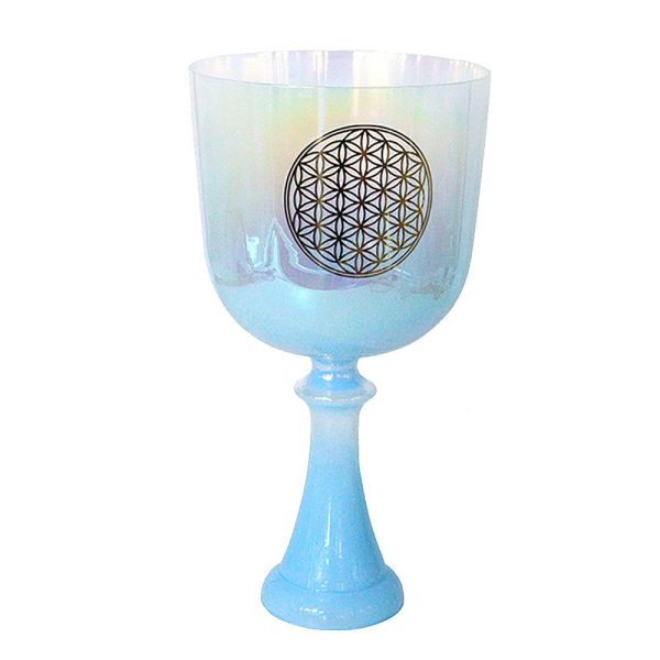 Alchemy Crystal Grail Bowl "Sky Flower Of Life" - G (19 cm, 0.6 kg)