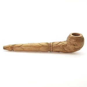 Wooden Collapsible Smoking Pipe Agarwood (23 cm)