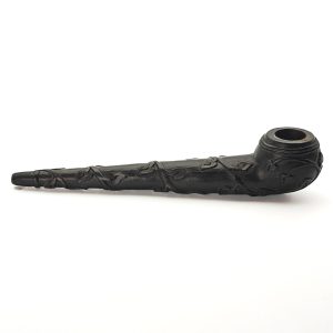 Smoking Pipe Ebony Wood "Madre Aya Liana" (21 cm)