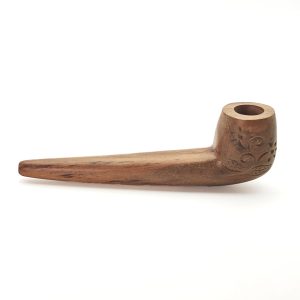 Smoking Pipe Sawo Wood Simple "Flowers" (18 cm)