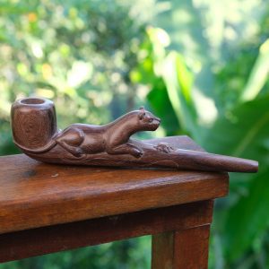 Smoking Pipe Dark Sono Wood "Jaguar" (21 cm)