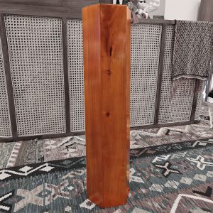 Rain Pillar Standing Shaker Mahogany Wood (75 cm, 4.9 kg, 15 min)