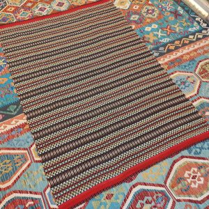 Shamanic Mexican Handmade Cotton Blanket (200x142cm)
