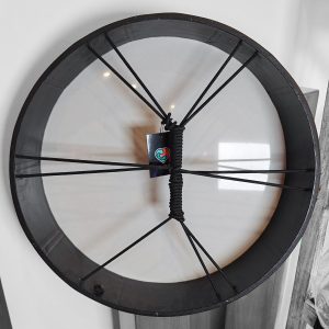 Shamanic Vegan Drum Black (45 cm)