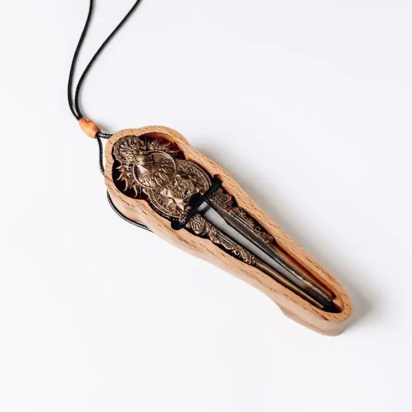 Jaw Harp "Sun" (+ wooden case) - Image 5