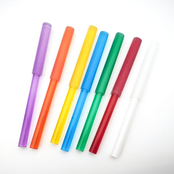 Colored Crystal Silicone Stick Small (1.5x20 cm)