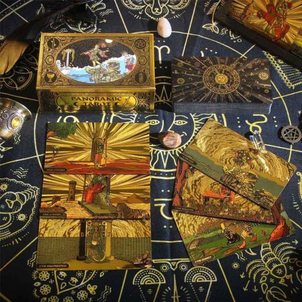 Neo Rider Waite Panoramic Tarot Waterproof Card Deck - Image 3