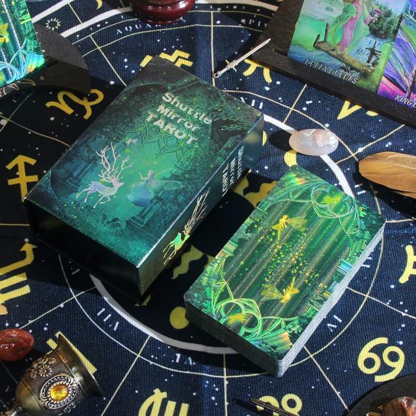 Neo Rider Waite Shuttle Mirror Tarot Waterproof Card Deck