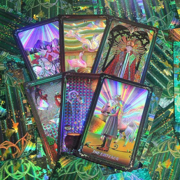 Neo Rider Waite Shuttle Mirror Tarot Waterproof Card Deck - Image 2
