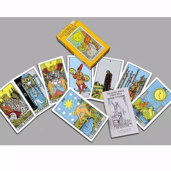 Giant Rider Waite Tarot Card Deck - Image 3