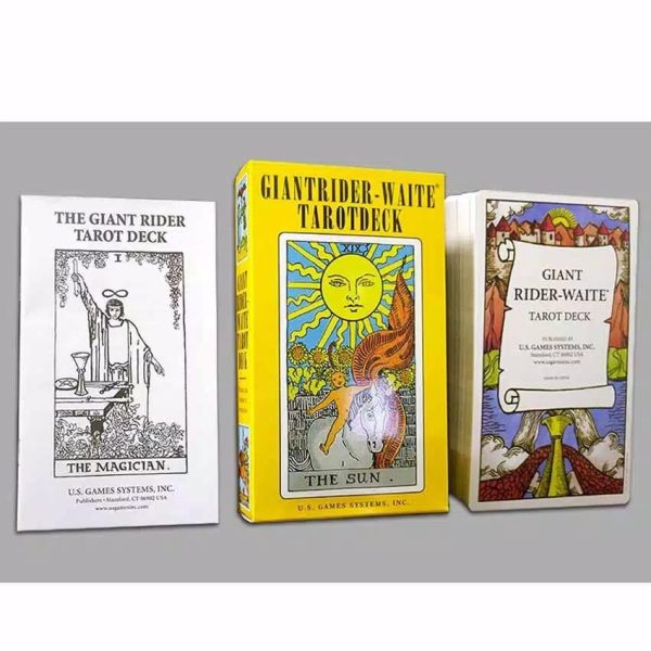 Giant Rider Waite Tarot Card Deck - Image 2