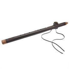 Premium Single Flute Rosewood Moon Stone - Dm (65 cm)