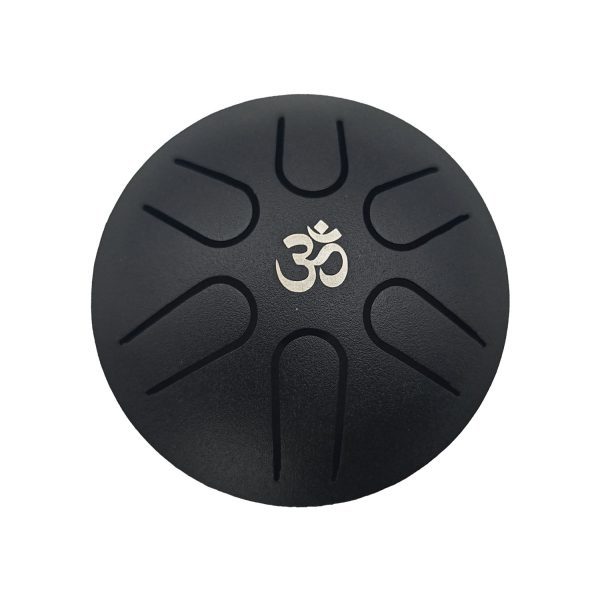 HLURU Happy Drum Micro Ink Black "OM" (8 cm) - Image 4