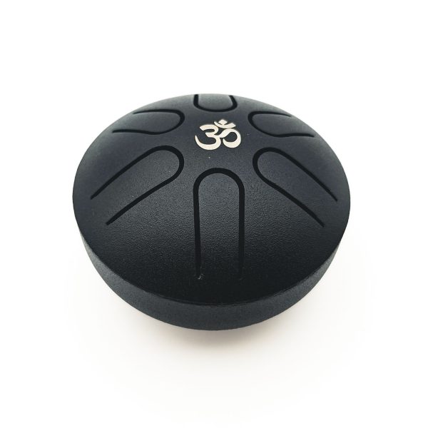 HLURU Happy Drum Micro Ink Black "OM" (8 cm) - Image 3
