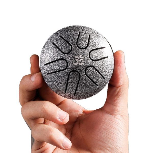 HLURU Happy Drum Micro Meteorite "OM" (8 cm) - Image 2