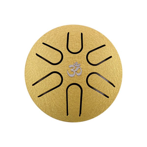 HLURU Happy Drum Micro Golden "OM" (8 cm)
