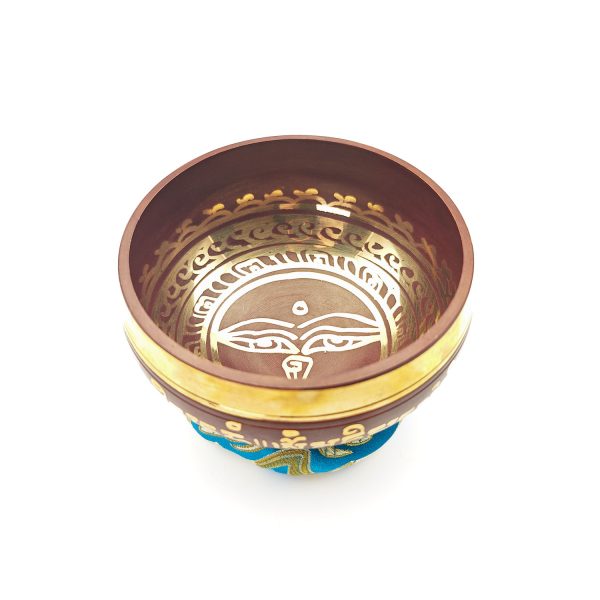 Souvenir Machine Made Bowl Colored Mantra (10 cm, 0.3 kg) - Image 2