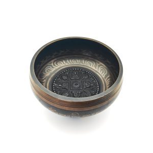 Souvenir Machine Made Bowl Mantra Monk (12 cm, 0.4 kg)