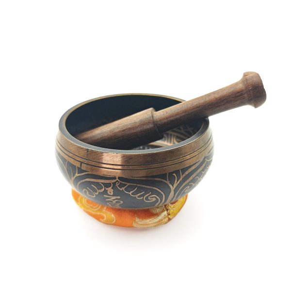 Souvenir Machine Made Bowl Mantra Monk (10 cm, 0.3 kg) - Image 2