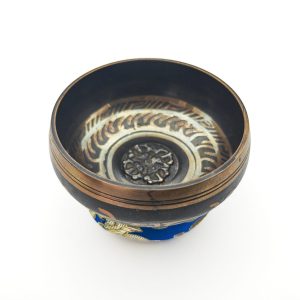Souvenir Machine Made Bowl Mantra Vajra (10 cm, 0.2 kg)