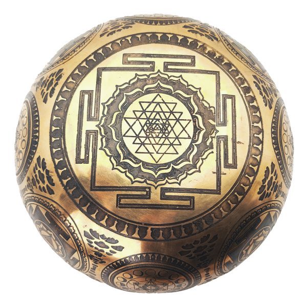 Yantra Hammered Singing Bowl - C# (25 cm, 1.7 kg) - Image 4
