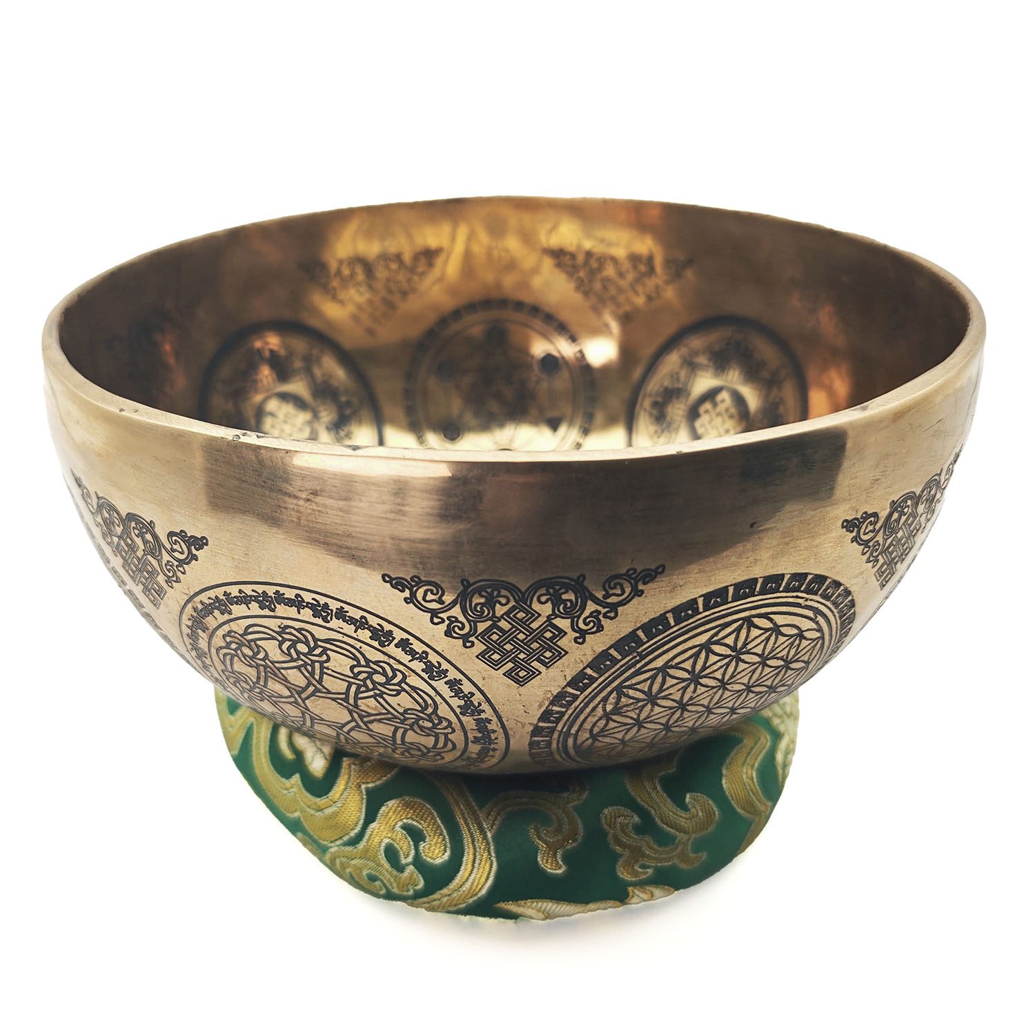 Yantra Hammered Singing Bowl - F# (20 cm, 1.2 kg) - Image 3