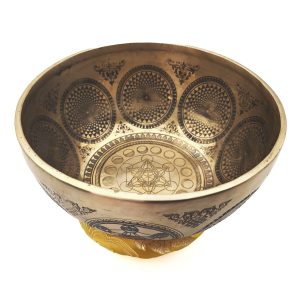 Yantra Hammered Singing Bowl - G3 (21 cm, 1.4 kg)