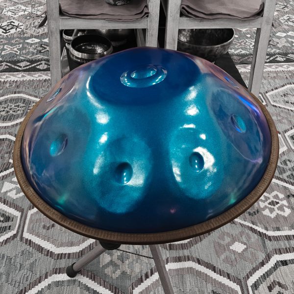 Handpan "D Minor" Blue (9 Notes)