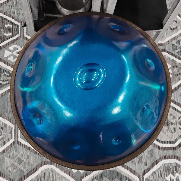 Handpan "D Minor" Blue (9 Notes) - Image 2
