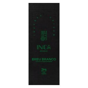 INCA Aromas Premium Incense Sticks "White Breu" (Brasil)