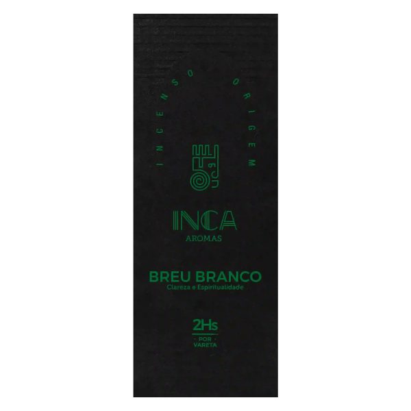 INCA Aromas Premium Incense Sticks "White Breu" (Brasil)
