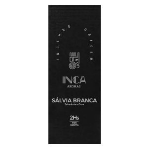 INCA Aromas Premium Incense Sticks "White Sage" (Brasil)
