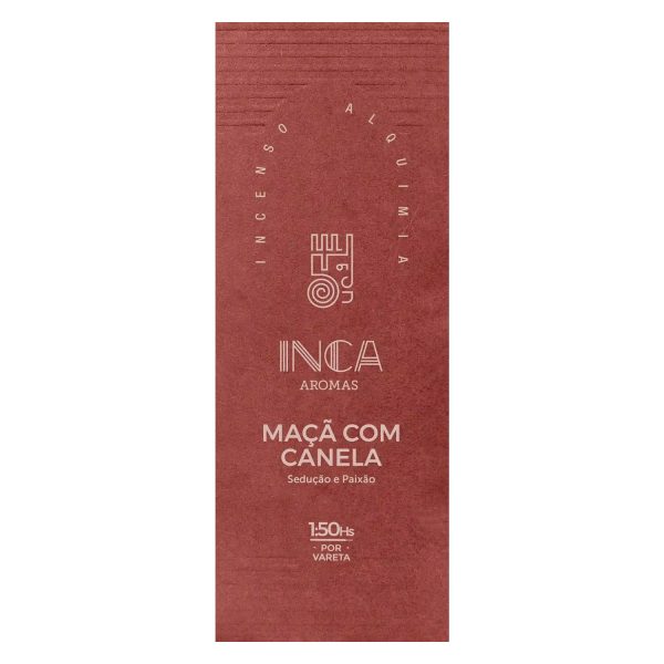 INCA Aromas Premium Incense Sticks "Apple & Cinnamon" (Brasil)